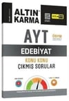 Altın Karma AYT Edebiyat Konu Konu Çıkmış Sorular