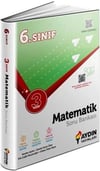 Aydın Yayınları 6. Sınıf Matematik Üç Adım Soru Bankası