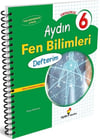 Aydın Yayınları 6. Sınıf Fen Bilimleri Defterim