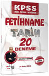 Bekir Çelik KPSS FETİHNAME Tarih 20 Deneme Sınavı