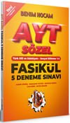 Benim Hocam 2023 AYT Sözel 5 Fasikül Deneme Sınavı 