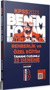 Benim Hocam 2023 KPSS Eğitim Bilimleri Rehberlik ve Özel Eğitim Tamamı Çözümlü 23 Deneme 
