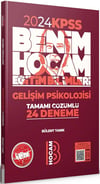 Benim Hocam 2024 Eğitim Bilimleri Gelişim Psikolojisi Tamamı Çözümlü 24 Deneme