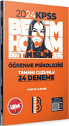Benim Hocam 2024 Eğitim Bilimleri Öğrenme Psikolojisi Tamamı Çözümlü 24 Deneme