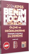 Benim Hocam 2024 Eğitim Bilimleri Ölçme ve Değerlendirme Tamamı Çözümlü 24 Deneme