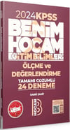 Benim Hocam 2024 Eğitim Bilimleri Ölçme ve Değerlendirme Tamamı Çözümlü 24 Deneme