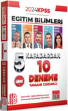 Benim Hocam 2024 KPSS Eğitim Bilimleri 5 Kafadardan Tamamı Çözümlü 10 Deneme