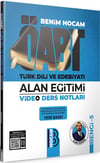 Benim Hocam 2024 ÖABT Türk Dili ve Edebiyatı Alan Eğitimi Video Ders Notları BENGİ 5