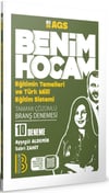 Benim Hocam AGS Eğitimin Temelleri ve Türk Milli Eğitim Sistemi Tamamı Çözümlü 10 Branş Deneme