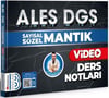 Benim Hocam Yayınları ALES DGS Sayısal Sözel Mantık  Video Ders Notları