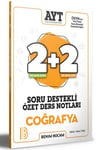 Benim Hocam Yayınları AYT Coğrafya 2+2 Soru Destekli Özet Ders Notları
