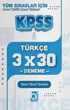 Bigelio Yayıncılık KPSS Türkçe 3x30 Deneme