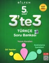 Bilfen Yayıncılık 5. Sınıf Türkçe 3 te 3 Soru Bankası