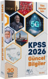 CBA Yayınları 2026 KPSS Güncel Bilgiler Konu Anlatımı
