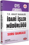 Data Yayınları 2023 Adalet Bakanlığı İdari İşler Müdürlüğü GYS Soru Bankası
