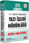 Data Yayınları 2023 Adalet Bakanlığı Yazı İşleri Genel Müdürlüğü GYS Soru Bankası