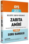 Data Yayınları 2023 GYS Belediye Zabıta Personeli Zabıta Amiri 2. Grup Soru Bankası