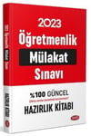 Data Yayınları 2023 Öğretmenlik Mülakat Sınavı Hazırlık Kitabı