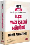 Data Yayınları 2024 GYS İçişleri Bakanlığı İlçe Yazı İşleri Müdürü Konu Anlatımlı