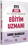 Data Yayınları 2024 GYS İçişleri Bakanlığı Eğitim Uzmanı Soru Bankası Karekod Çözümlü