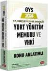 Data Yayınları 2024 GYS T.C Gençlik Ve Spor Bakanlığı Yurt Yönetim Memuru ve VHKİ Konu Anlatımlı