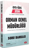 Data Yayınları 2024 Orman Genel Müdürlüğü GYS ÜDS Soru Bankası