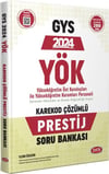 Data Yayınları 2024 YÖK Üst Kuruluşları İle YÖK Personeli GYS Prestij Soru Bankası Karekod Çözümlü
