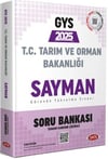 Data Yayınları 2025 GYS Tarım ve Orman Bakanlığı Sayman Soru Bankası