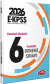 Data Yayınları 2026 E KPSS Tamamı Çözümlü 6 Deneme