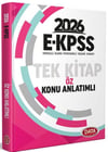 Data Yayınları 2026 EKPSS Öz Konu Anlatımlı Tek Kitap