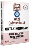Data Yayınları 2026 Gazi Üniversitesi ÜDS Ortak Konular Konu Anlatımlı Soru Bankası