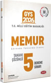 Data Yayınları 2026 GYS Milli Eğitim Bakanlığı Memur 5 Deneme