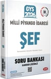 Data Yayınları 2026 GYS Milli Piyango İdaresi Şef Soru Bankası