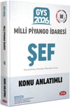Data Yayınları 2026 GYS Milli Piyango İdaresi Şef Konu Anlatımlı