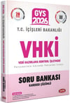 Data Yayınları 2026 GYS T.C. İçişleri Bakanlığı VHKİ Soru Bankası