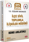 Data Yayınları 2026 GYS T.C. İçişleri Bakanlığı İlçe Sivil Toplumla İlişkiler Müdürü Konu Anlatımlı