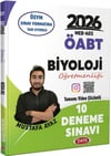 Data Yayınları 2026 MEB AGS ÖABT Biyoloji Video Çözümlü 10 Deneme