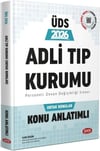 Data Yayınları 2026 ÜDS Adli Tıp Kurumu Ortak Konular Konu Anlatımlı