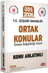 Data Yayınları 2026 ÜDS T.C. İçişleri Bakanlığı GYS Ortak Konular Konu Anlatımlı