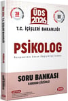 Data Yayınları 2026 ÜDS T.C. İçişleri Bakanlığı Psikolog Soru Bankası