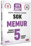 Data Yayınları 2027 GYS SGK Memur 5 Deneme