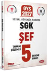 Data Yayınları 2027 GYS SGK Şef 5 Deneme