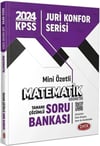 Data Yayınları Data 2024 KPSS Jüri Konfor Serisi Matematik Tamamı Çözümlü Soru Bankası