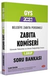 Data Yayınları GYS Beldeiye Zabıta Personeli Zabıta Komiseri 1. Grup Soru Bankası