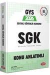 Data Yayınları GYS Sosyal Güvenlik Kurumu SGK Konu Anlatımlı