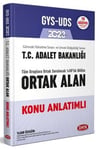 Data Yayınları GYS T.C. Adalet Bakanlığı Ortak Alan Konu Anlatımlı