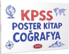 Data Yayınları KPSS Coğrafya Poster Kitap