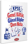 Data Yayınları KPSS Genel Kültür Güncel Bilgiler Ders Notu