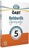 Data Yayınları KPSS ÖABT Rehberlik Öğretmenliği Tamamı Çözümlü 5 Deneme Sınavı