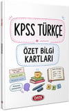 Data Yayınları KPSS Türkçe Özet Bilgi Kartları